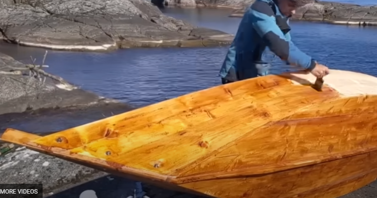 building a wood boat